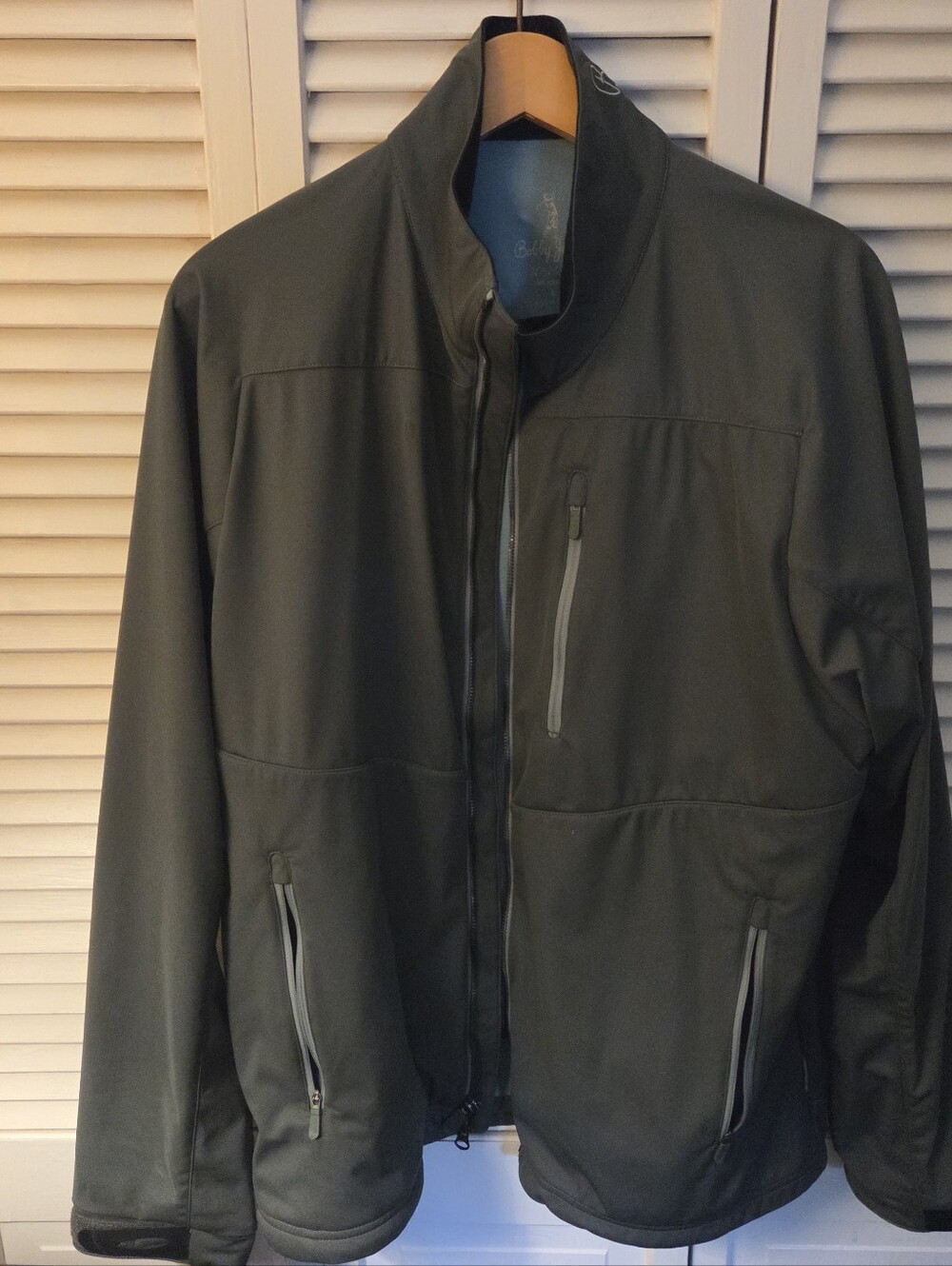 Bobby Jones Olive Green Softshell Windbreaker